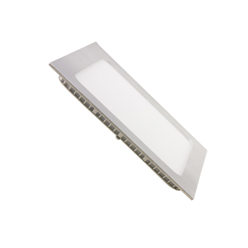 Pannello downlight 18W quadrato SILVER