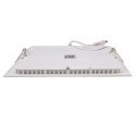 Downlight-Panel 12W quadratisch SILBER