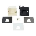 Balise LED Extérieure 3W Encastrable Murale Carré Trapèze