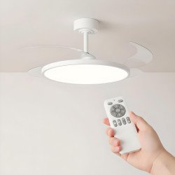 Modalità estate e inverno ventilatore da soffitto schema circolazione aria