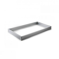 Telaio in alluminio argento per pannello 30x60