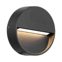 Baliza LED Exterior 3W Superfície de Parede Circular