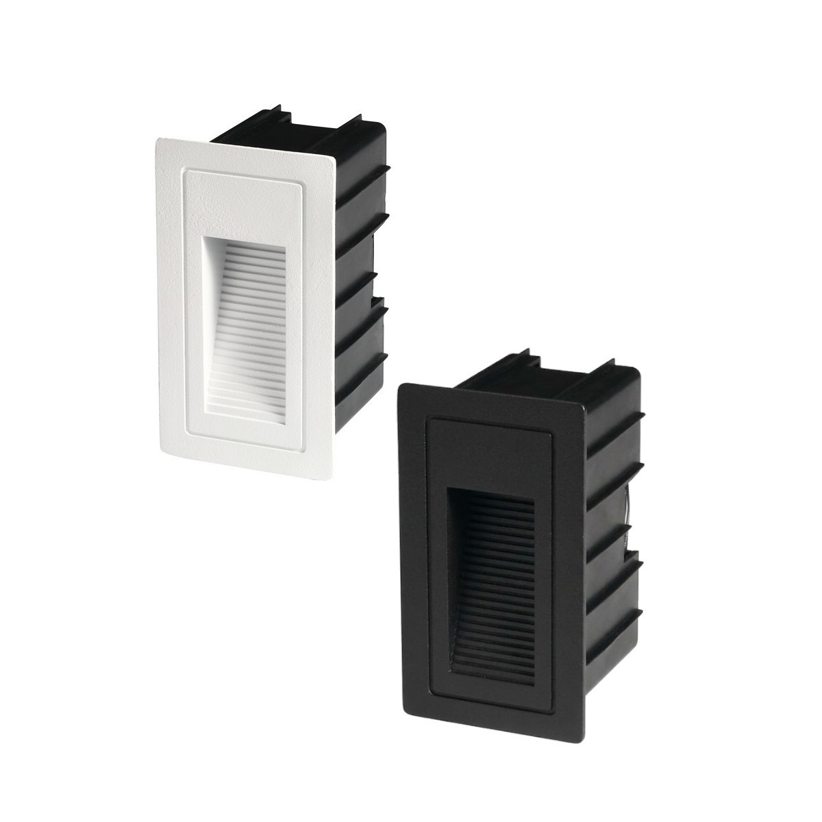 Baliza LED Exterior 3W Embutida Vertical