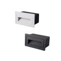 LED-Außenwandleuchte 3W Horizontal Einbaubar
