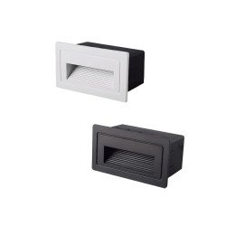 LED-Außenwandleuchte 3W Horizontal Einbaubar