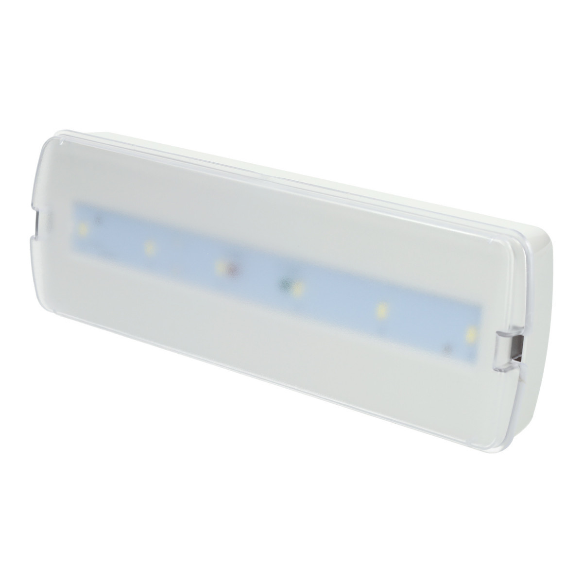 Luminaria Emergencia LED 3W Permanente / No Permanente con Auto-test
