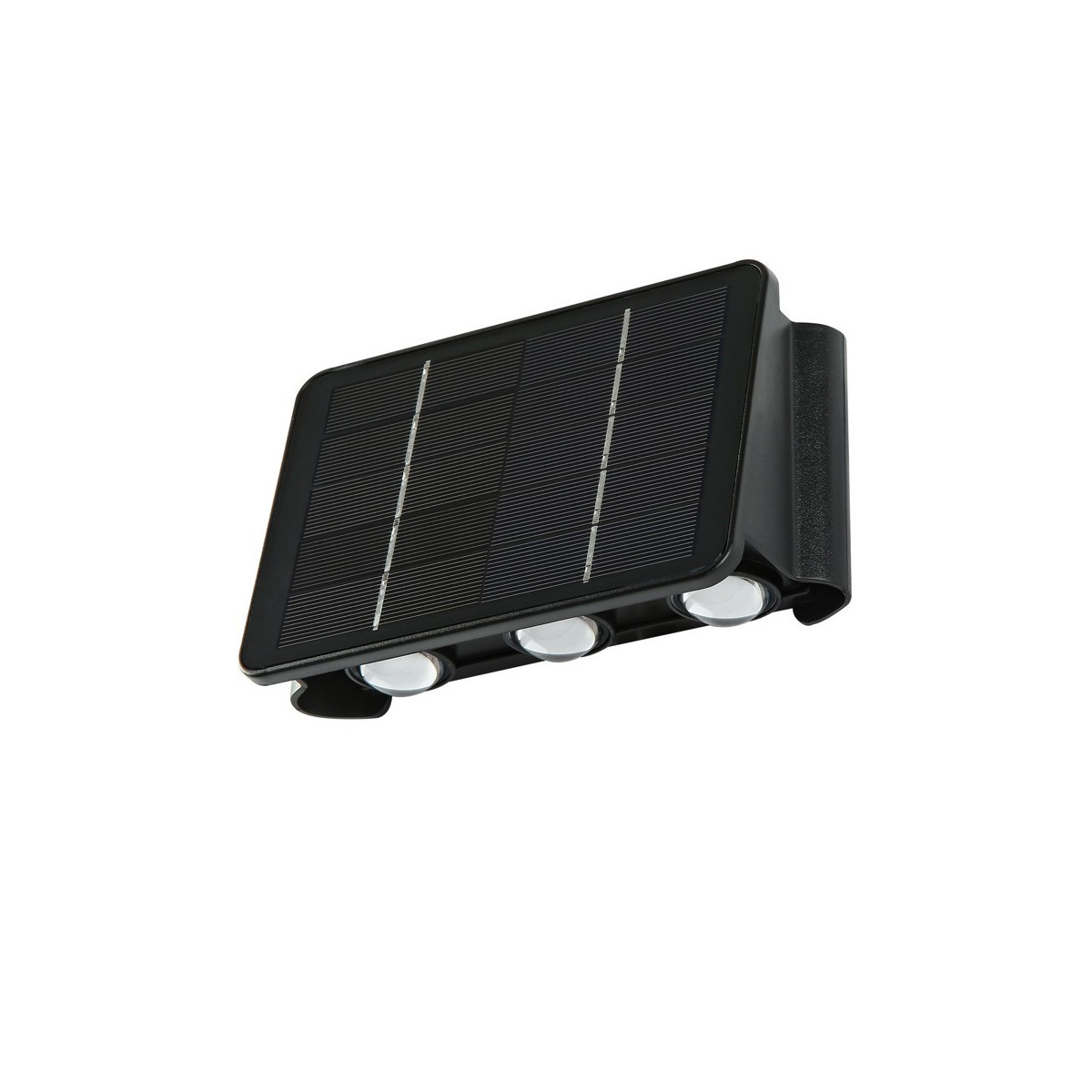 Applique Solaire LED Bidirectionnelle 6 LEDs IP65
