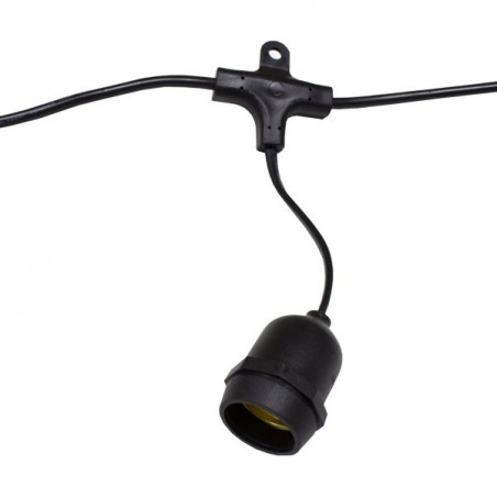 Girlande 10xE27 5 Meter IP54