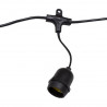 Ghirlanda 10xE27 5 metri IP54