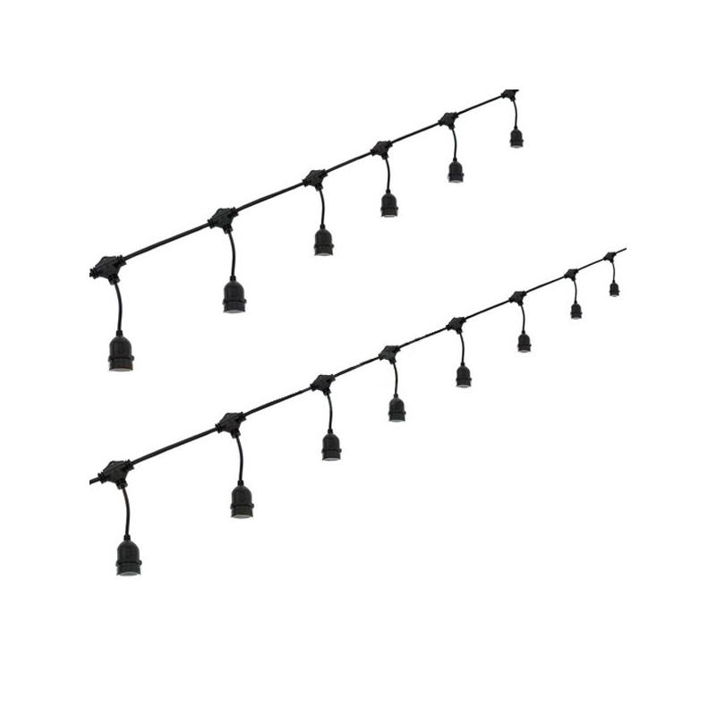 Girlande 10xE27 5 Meter IP54