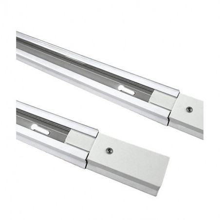 Weiße LED-StrahlerSpur 2 Meter montierbar