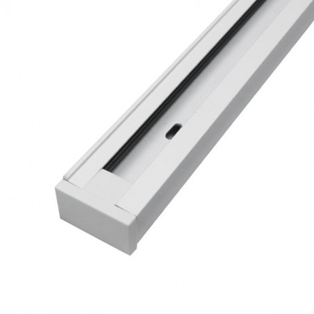 Weiße LED-StrahlerSpur 2 Meter montierbar