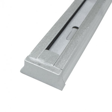 Carril focos led color plata 2 metros ensamblable