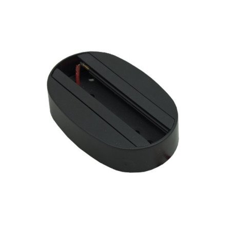 Base rail piccola superficie colore nero
