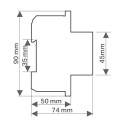 Interruttore differenziale 2P 30mA 6kA