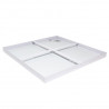 Surface panel 60x60 48W, white frame