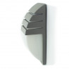 E27 CURVE WALL LAMP grey