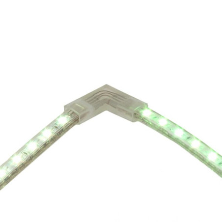 Connecteur L de bande LED 220V RGB