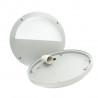 Wall light half moon aluminum IP65