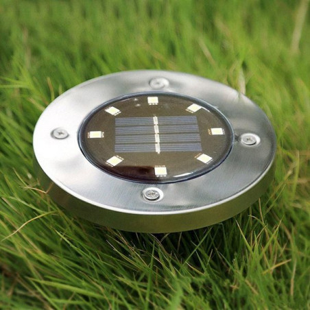 Outdoor Solar LED Path Light with Ground Spike for Garden