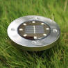 Outdoor Solar LED Path Light with Ground Spike for Garden
