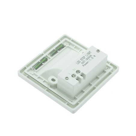 Baliza led 1.5W branca com sensor