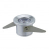 Downlight LED mini 1W silber