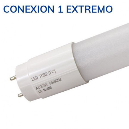 Tubo 18W serie PC ligação de um lado