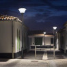 Lampe de rue villa solaire 10W ronde