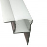 Aluminium profile led strip 2 m for false ceiling