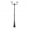 Lampadaire solaire 2 têtes 260CM