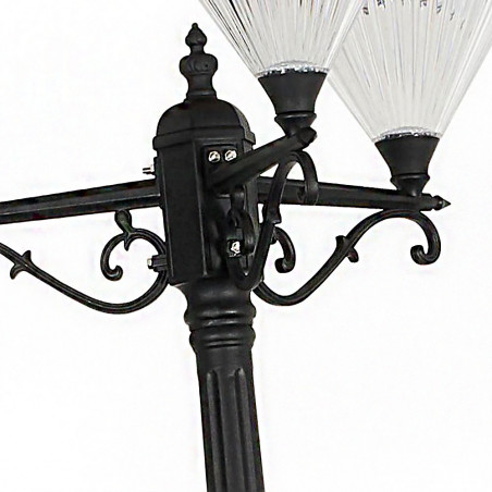 Farola solar triple 260CM IP65