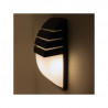 E27 CURVE WALL LAMP black