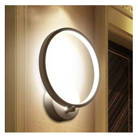 Applique a parete LED CURVA 12W Alluminio
