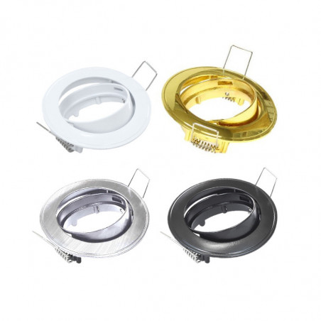 Anel lâmpada dicróica ajustável