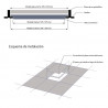60X60 LED frame panel 48W