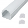 Rechteckiges Aluminiumprofil LED-Streifen 20 x 21 x 1000mm