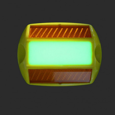 Faro stradale fosforescente + riflettore