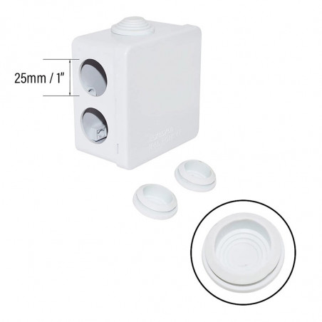 Caja estanca 85x85x50mm IP55