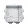Wasserdichte Box 85x85x50mm IP55