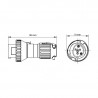 Antennenstecker ATEX 2P+T 16A IP66
