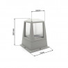Floor bulkhead lamp E27 IP54