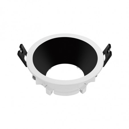 Base cromada redonda para bulbo dicroico série PC