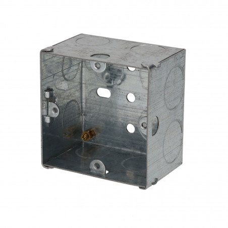 Galvanized mechanism box surface