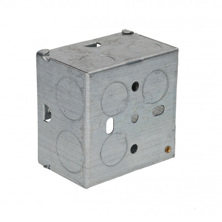 Galvanized mechanism box surface