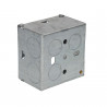 Galvanized mechanism box surface