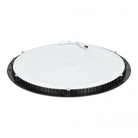 Pannello incasso 24W rotondo NERO