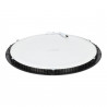 Pannello incasso 24W rotondo NERO