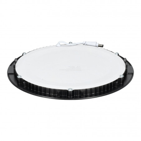 Downlight Panel 18W rund SCHWARZ
