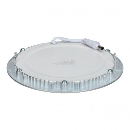 Downlight - SILVER Round 12W Panel